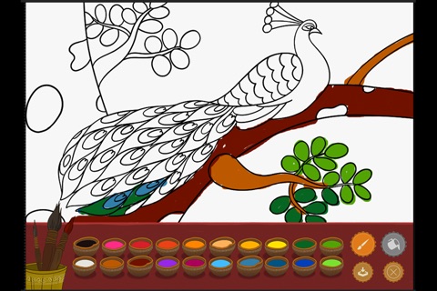 Colouring Krishna screenshot 2