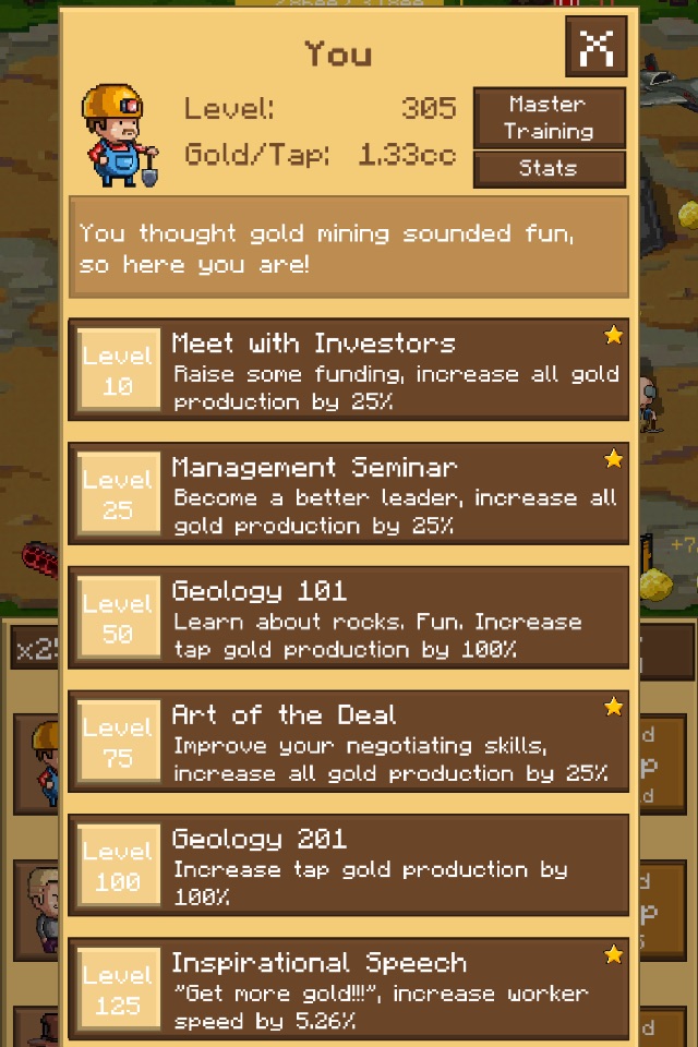 Goldcraft - Idle Games, Clicker Games screenshot 4