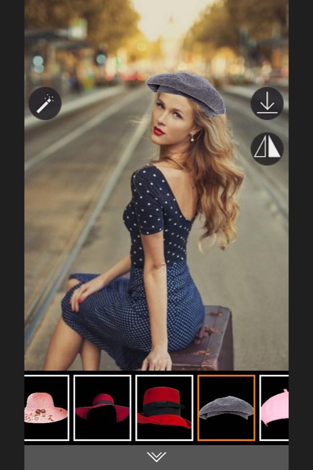 Girl Hat Photo editor - Photo Booth screenshot 3
