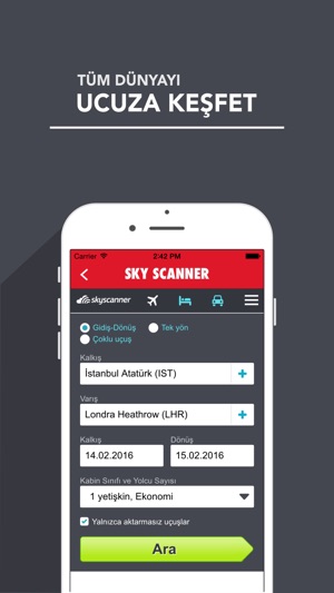 En Ucuz Uçak Bileti Bul & Satın Al(圖3)-速報App