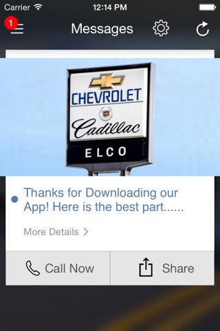 ELCO Chevrolet Cadillac MLink screenshot 3