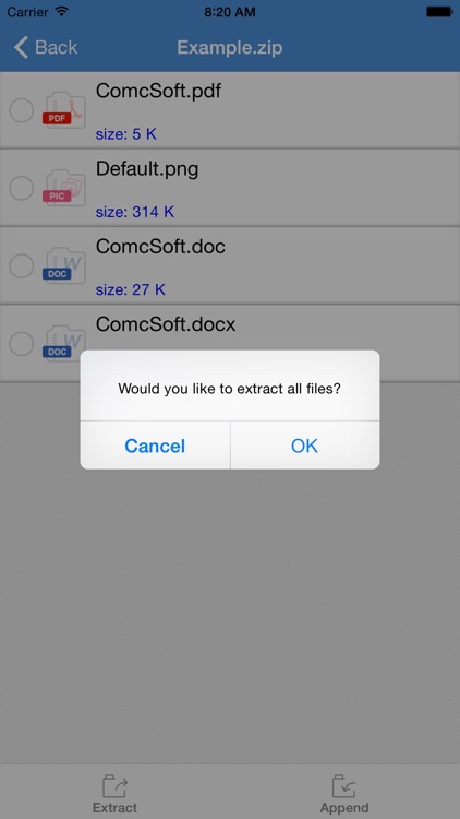 iZip - Zip Unzip Unrar Tool
