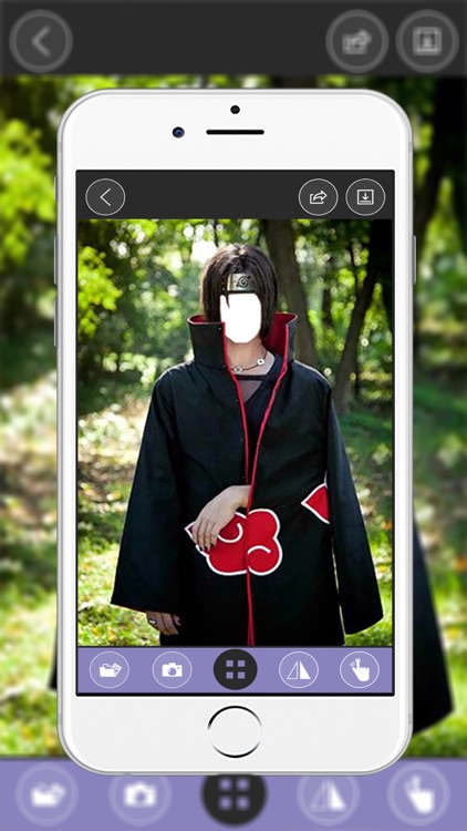 Ninja Costplay Suit Maker- New Photo Montage With Own Photo Or Camera