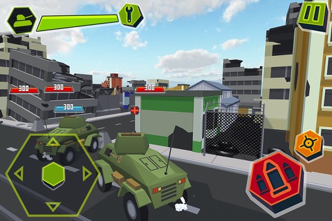 Cube Tanks - Blitz War 3D screenshot 3