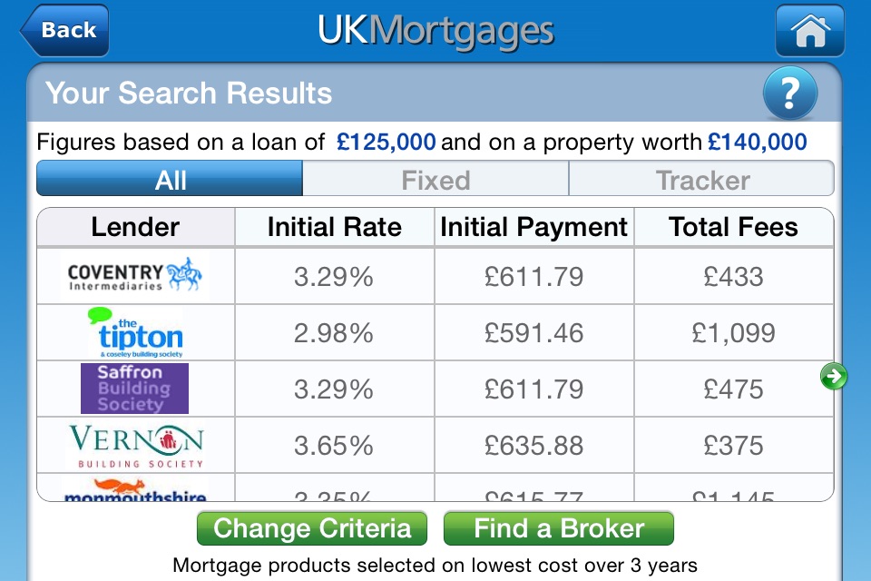 UKMortgages screenshot 2