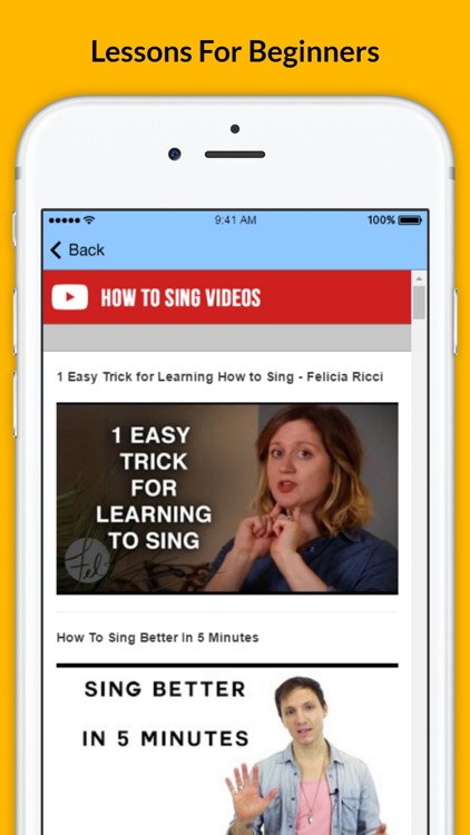 How To Sing - Singing Without Fear screenshot-3