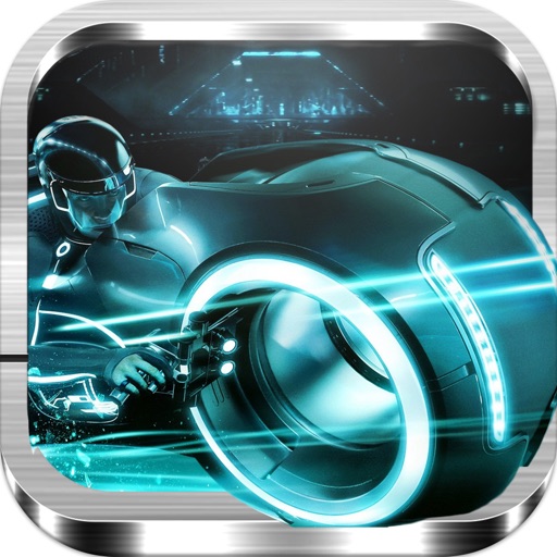 Laser Traffic Racer - Top Speed Police Race Night Neon Game iOS App