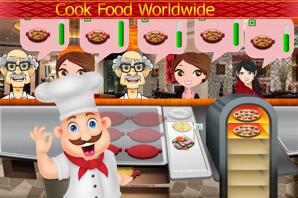 Chef Cooking Master Food Fever : Maker Hamburger,Hotdog,Pizza Free Games screenshot 2