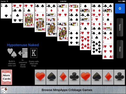 Hypotenuse Solitaire screenshot 4