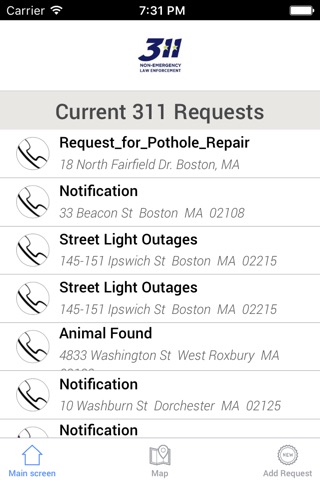 311 Mobile City Services screenshot 2