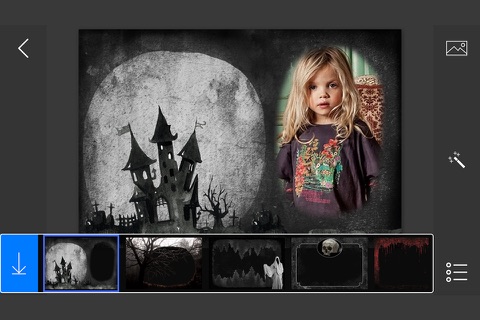 Horror Photo Frames - make eligant and awesome photo using new photo frames screenshot 2