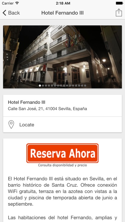 Hotel Fernando III 4* Sevilla