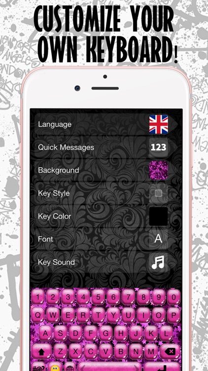 Fashion Keyboard Design.er – Custom Keyboards Themes with Fancy Backgrounds, Emoji.s and Fonts
