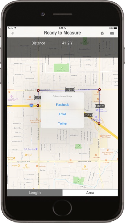 Measure Area perimeter, Length on Map screenshot-3