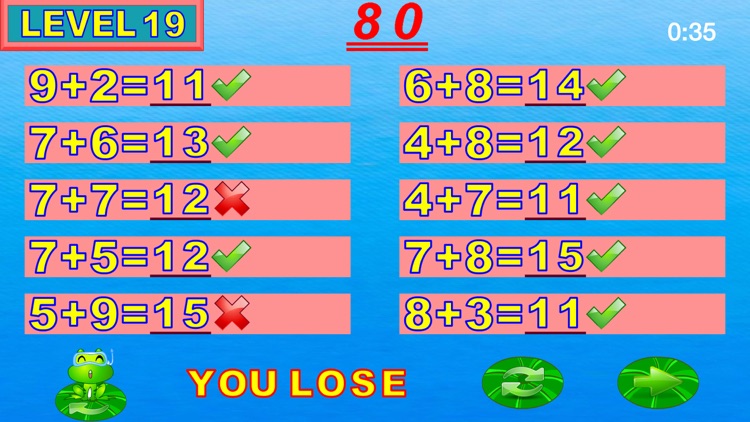 Easy learning addition - Smart frog kids math screenshot-4