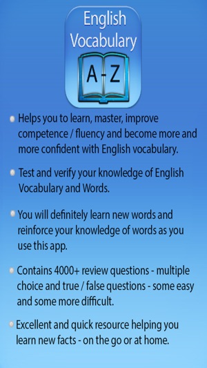 English Vocabulary & Word Builder Quiz