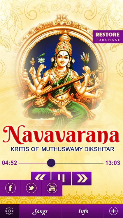 Kamalamba Navavarna Kritis