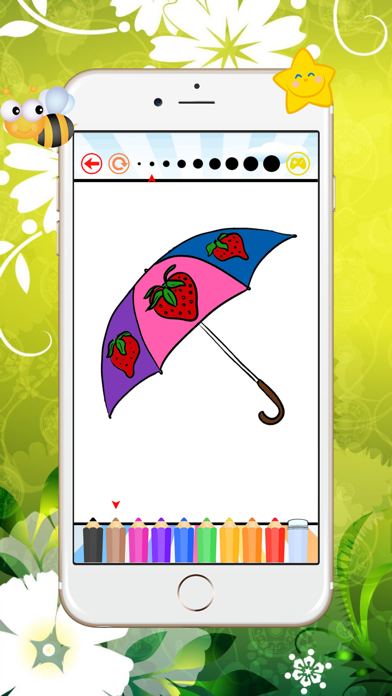 How to cancel & delete umbrella coloring book  free games foe kids : learn to paint umbrellas and shoes. from iphone & ipad 2