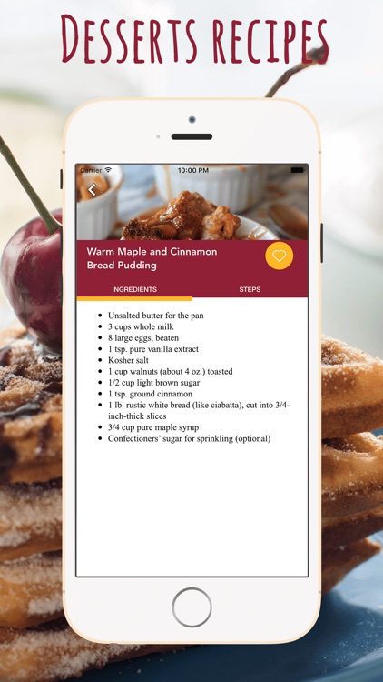 Desserts Recipes Cookbook screenshot-3