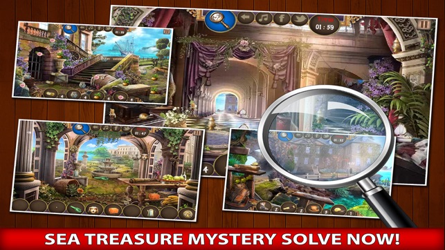 Sea Treasure - Hidden Objects Treasure hunt adventure game f(圖1)-速報App