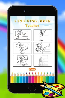 Game screenshot occupations coloring book for kids hack