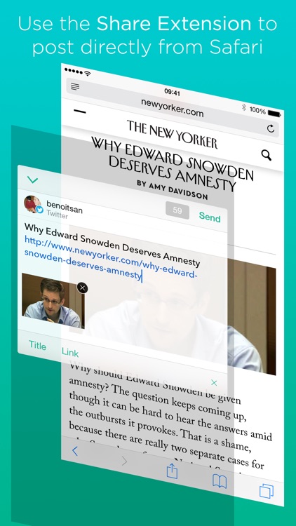 Linky — Share webpage links, images and text screenshot-0