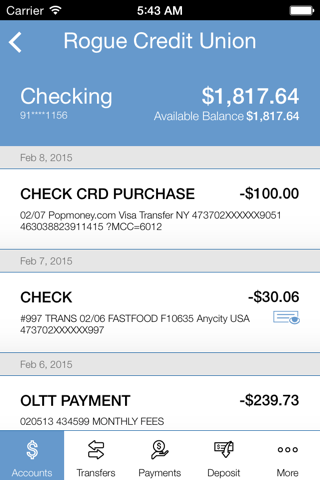 Rogue Credit Union Mobile screenshot 4