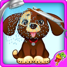 Activities of Pet Salon – Give bath, dress up & makeover to little puppy in this kids game