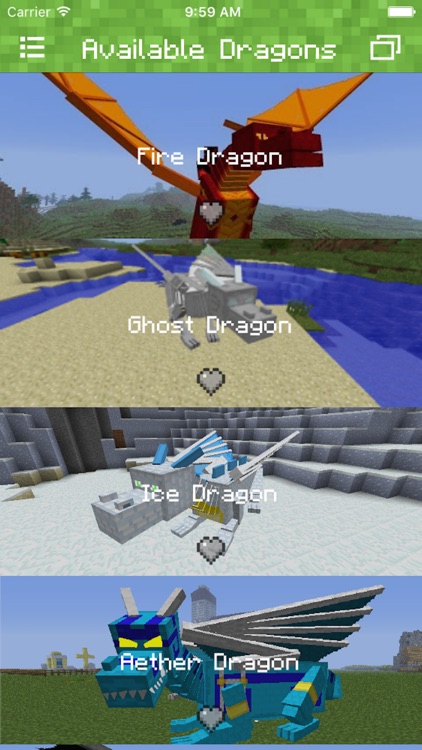 DRAGONS MOD FOR MINECRAFT EDITION PC - POCKET GUIDE
