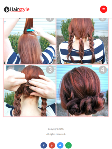 Easy Hairstyles Step By Step Pictures App Price Drops