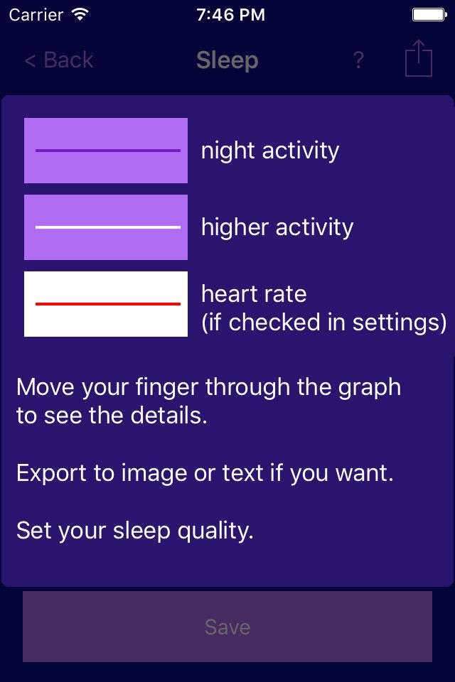 Sleep monitoring free screenshot 3