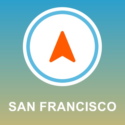San Francisco, CA GPS - Offline Car Navigation icon