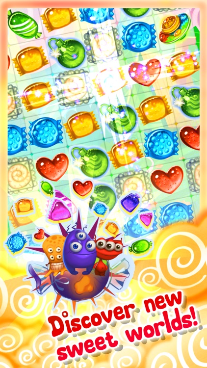 Candy UFO - match 3 puzzle game