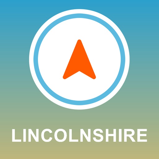 Lincolnshire, UK GPS - Offline Car Navigation icon