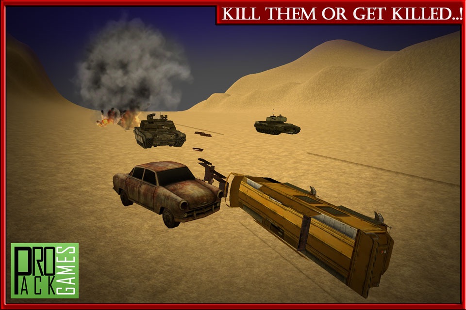 War of tanks 2016 - Getaway from the enemy blitz at frontline screenshot 3