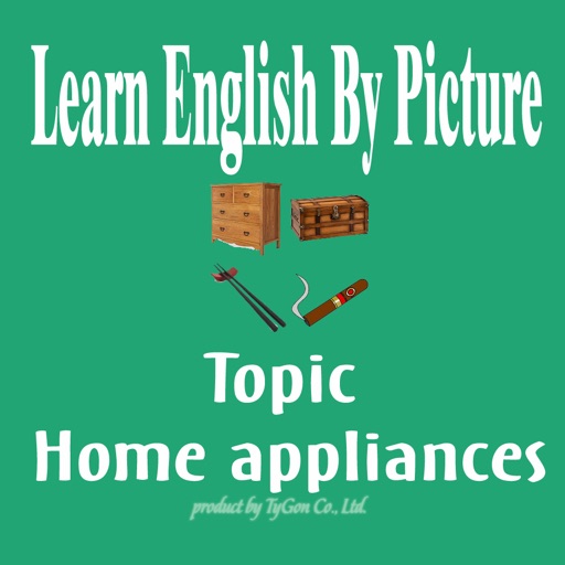Learn English By Picture and Sound - Topic : Home appliances iOS App