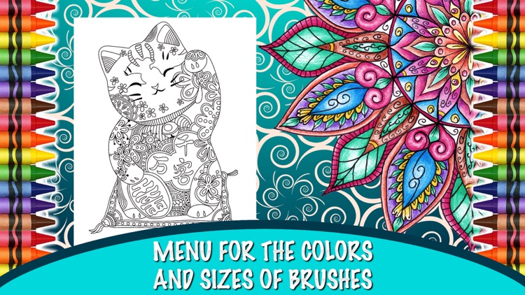 free coloring pages for adults app