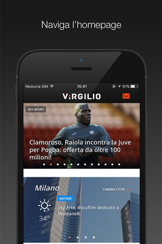 Virgilio screenshot 2