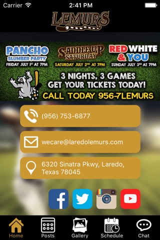 Laredo Lemurs Official screenshot 2
