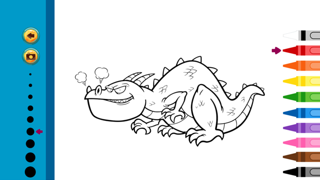 ???Dragon Coloring Book - Painting Game for Kids on the App Store