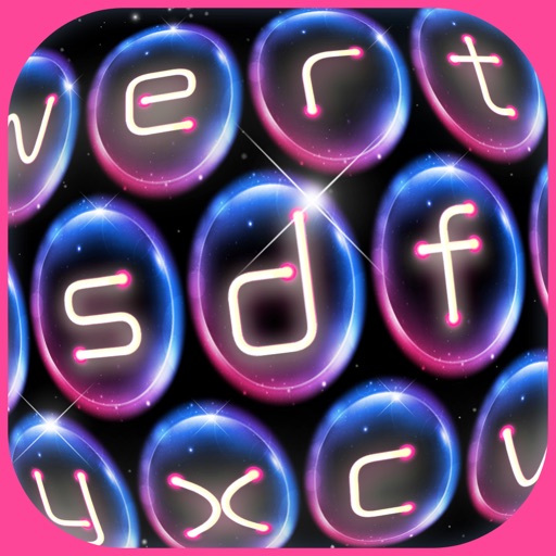 Neon Keyboard – Colorful & Glowing Themes + Fancy Fonts & Emoji