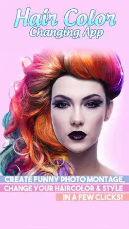 Game screenshot Hair Color Changing App - Try Various Shade.s & Hairstyle.s with Automatic Wig Modifier mod apk