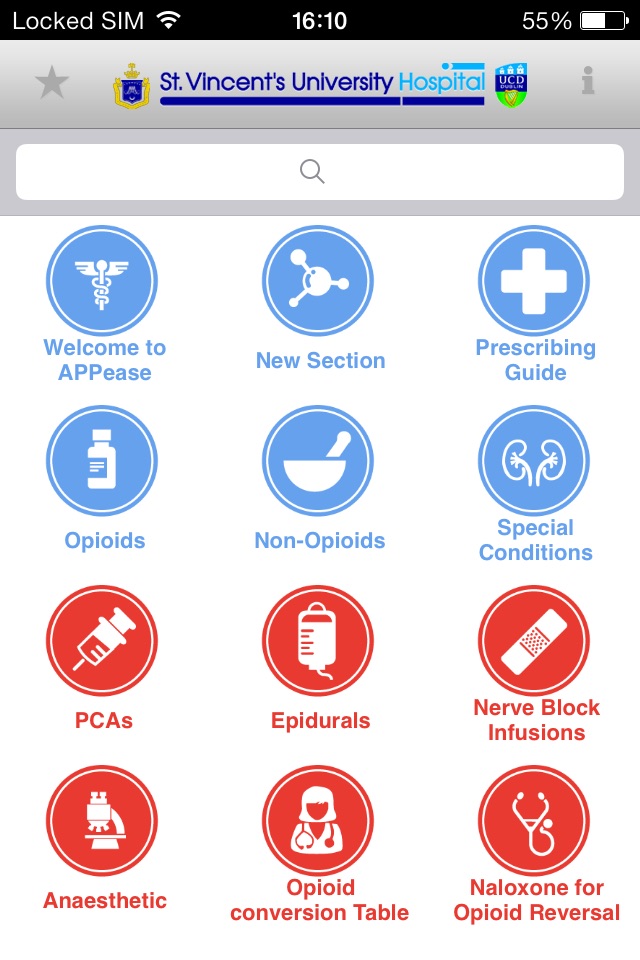 AppEase - SVUH Pain Guidelines screenshot 2