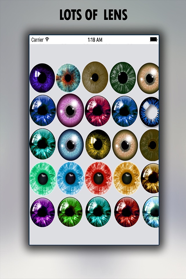 Eye Color Photo Editor - Colorful Pupil Effects and Eyes screenshot 3