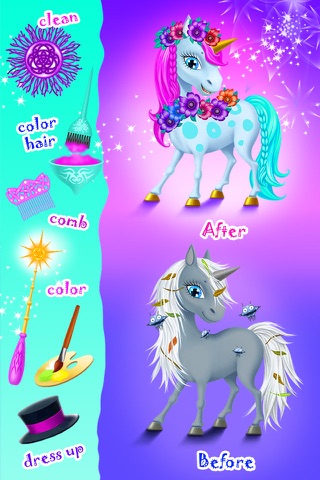 Fairyland Beauty Salon - Dragon, Unicorn, Mermaid & Fairy Stylist screenshot 3