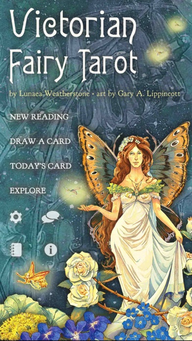 How to cancel & delete Victorian Fairy Tarot from iphone & ipad 1