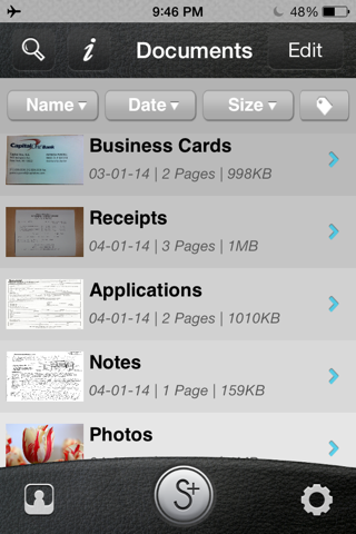 Scan Plus - Multipage Document Scanner screenshot 2