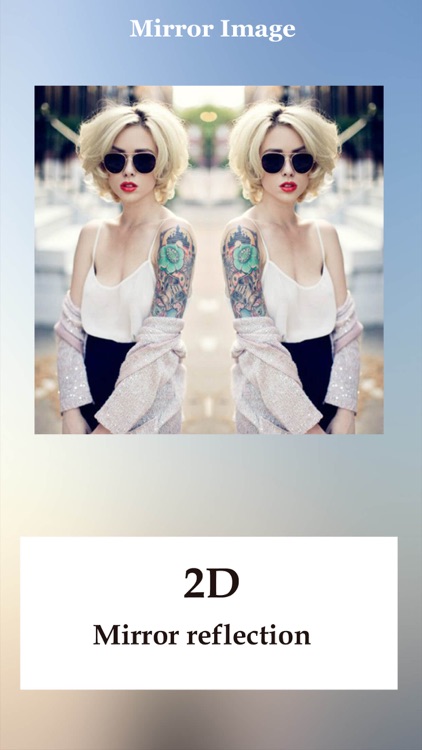 Mirror Image HD － Photo Mirror  and Photo Blur Effect