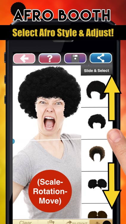 Afro Booth : Add Afro Style to photos