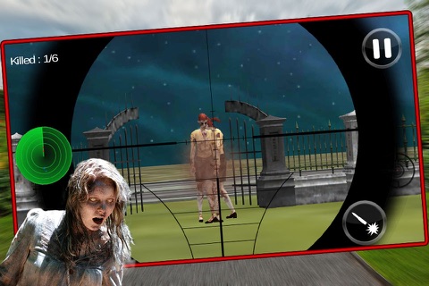 VR Zombie Park Kill Free - hd horror shooting game screenshot 4